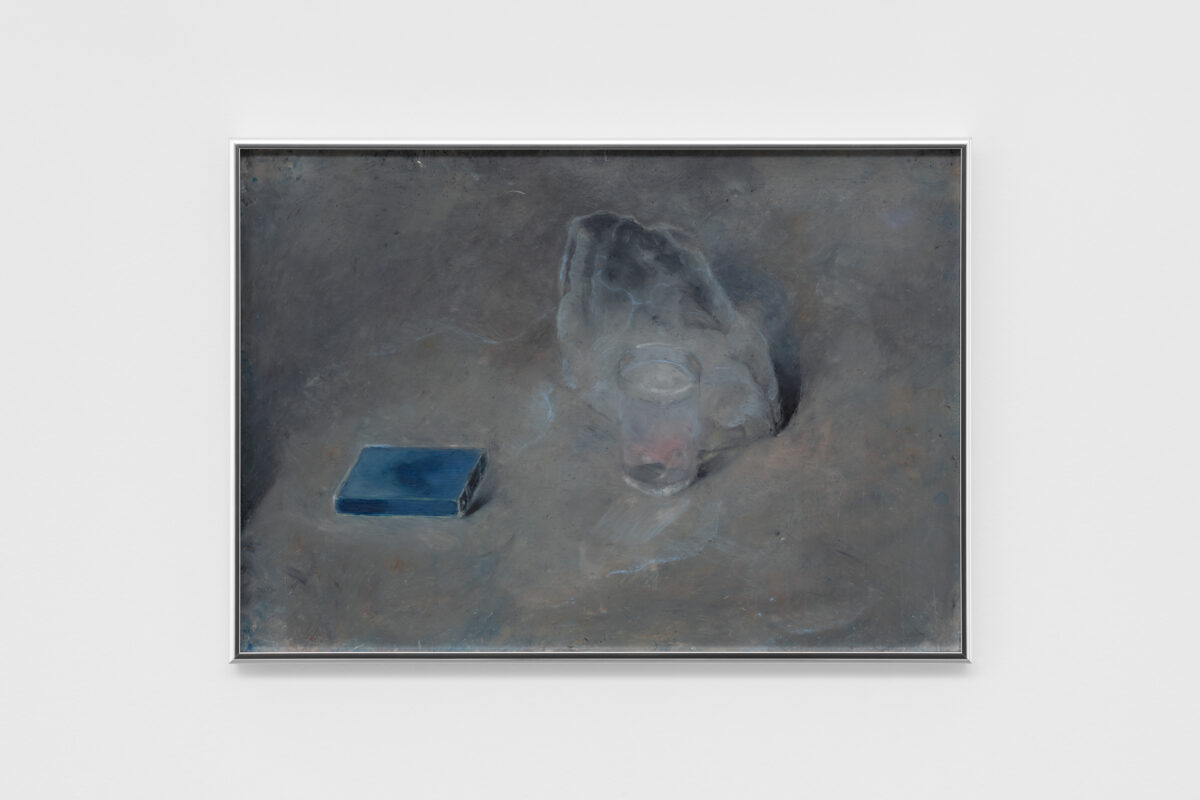 <i>untitled</i>, 2026 </br>
oil pastel on pastel paper</br>
36 x 51 x 3,5 cm / 14.1 x 20 x 1.4 in