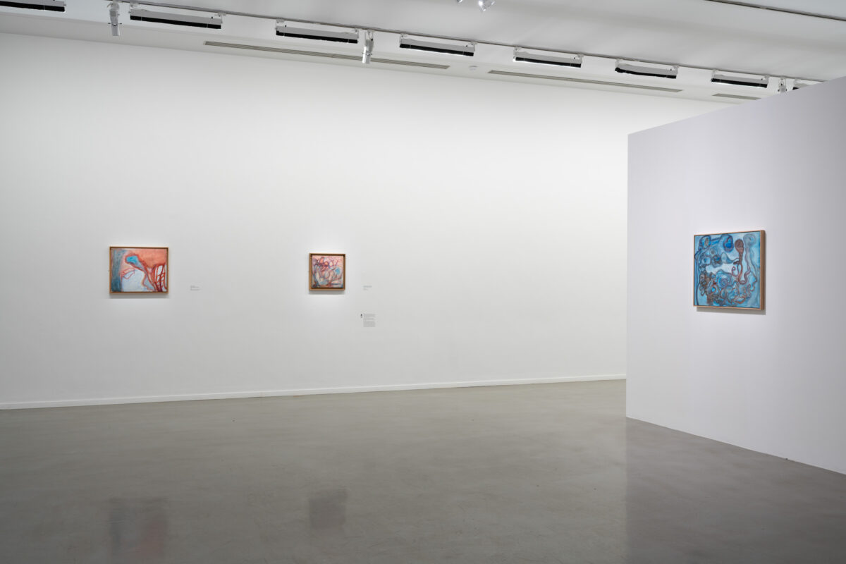 <i>Des villes au fond d’un lac,</i> 2026 </br>
installation view,  Musée d'Art Moderne de Paris, Paris