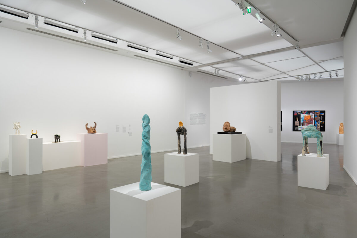 <i>Des villes au fond d’un lac,</i> 2026 </br>
installation view,  Musée d'Art Moderne de Paris, Paris