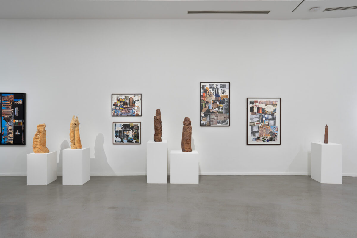 <i>Des villes au fond d’un lac,</i> 2026 </br>
installation view,  Musée d'Art Moderne de Paris, Paris