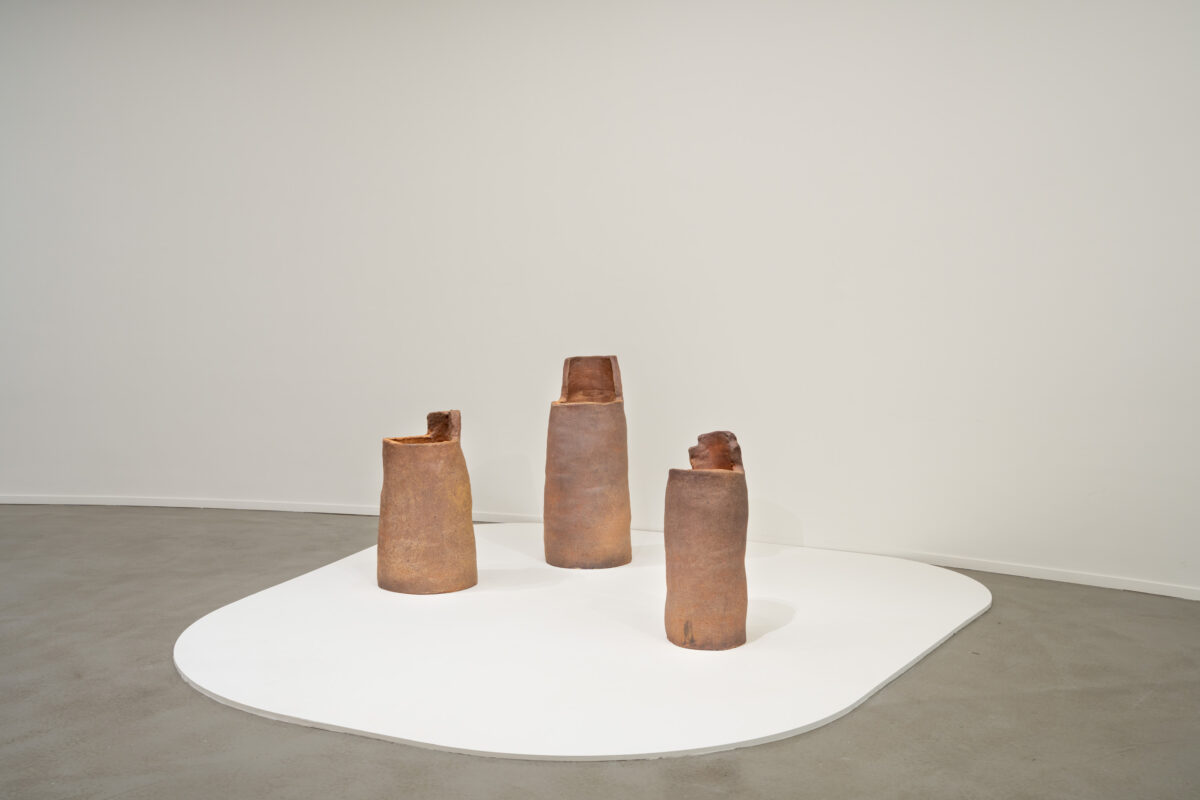 <i>Des villes au fond d’un lac,</i> 2026 </br>
installation view,  Musée d'Art Moderne de Paris, Paris