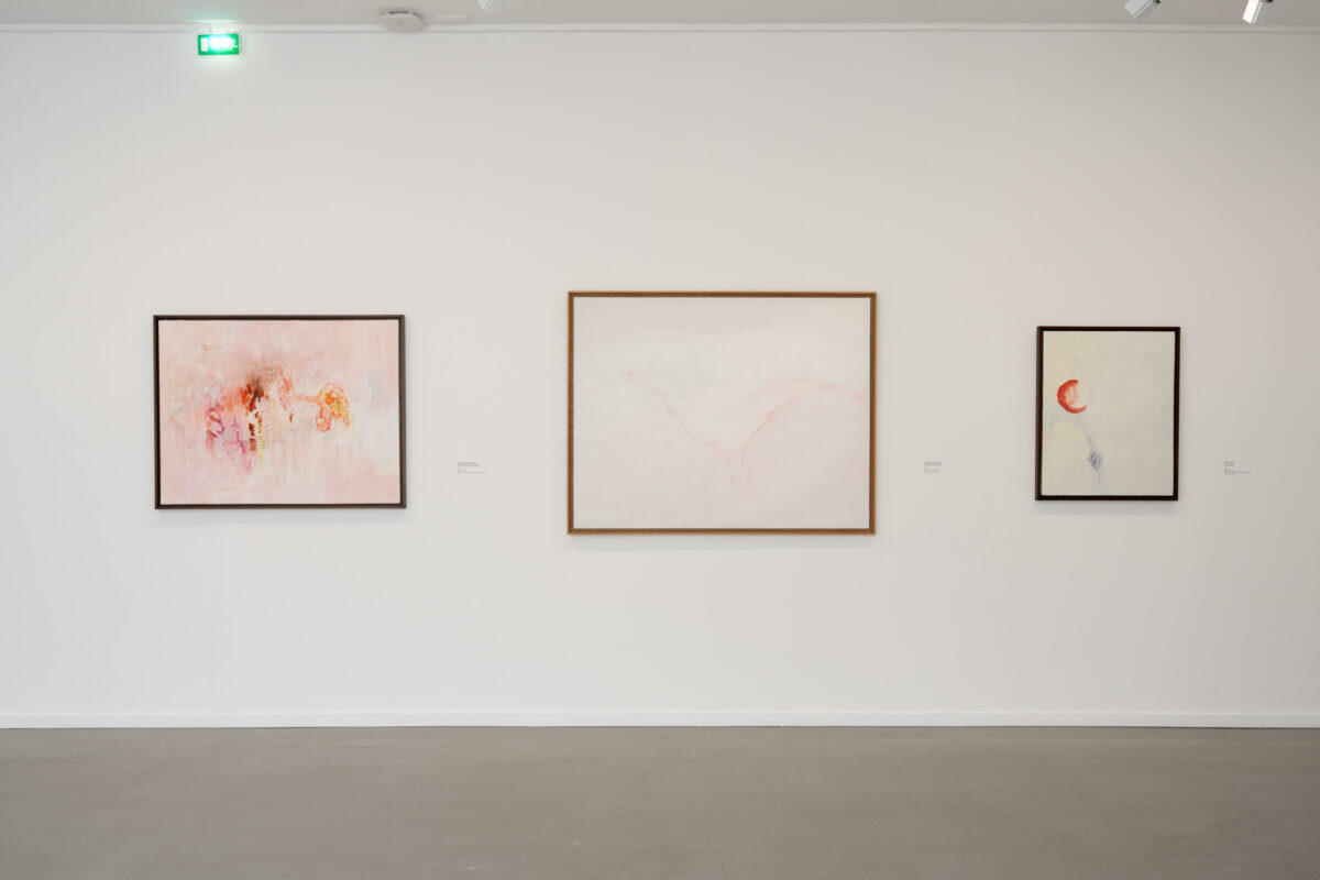 <i>Des villes au fond d’un lac,</i> 2026 </br>
installation view,  Musée d'Art Moderne de Paris, Paris