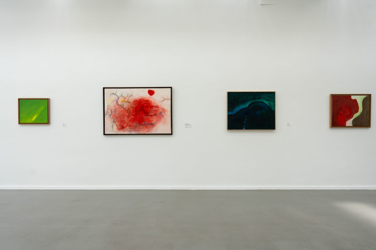 <i>Des villes au fond d’un lac,</i> 2026 </br>
installation view,  Musée d'Art Moderne de Paris, Paris