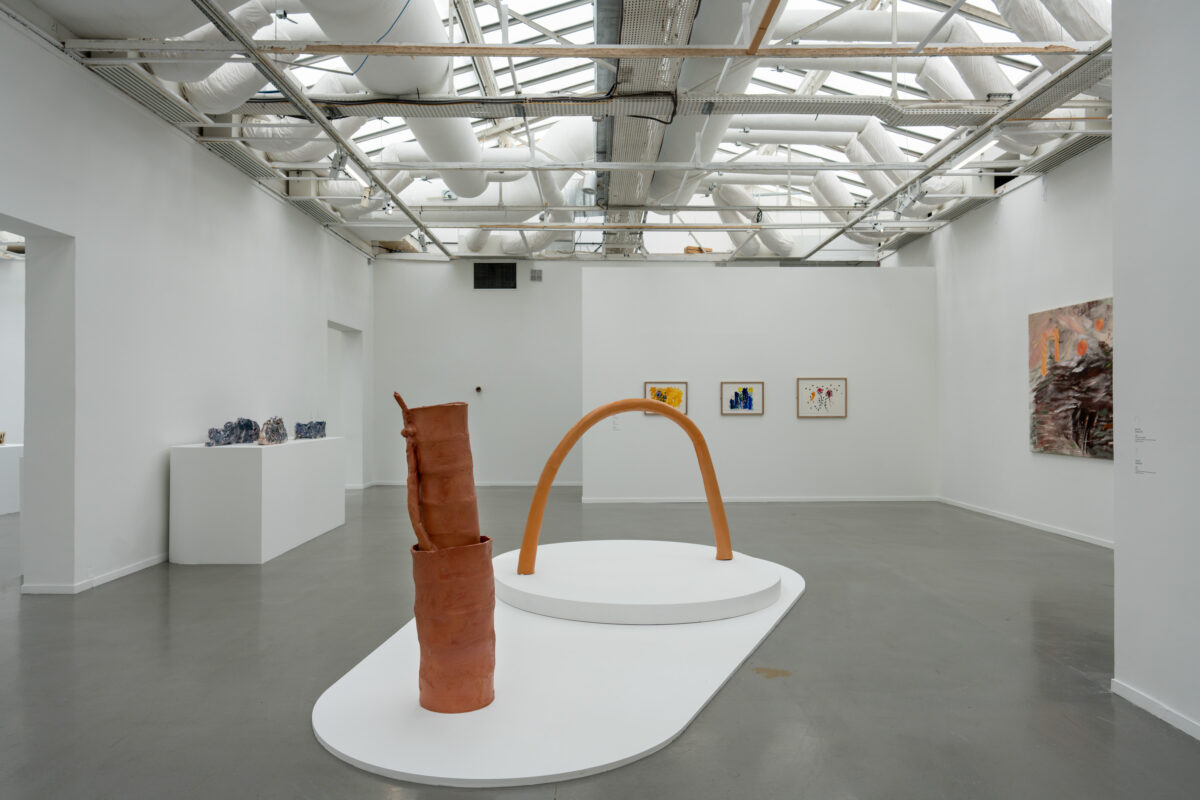 <i>Des villes au fond d’un lac,</i> 2026 </br>
installation view,  Musée d'Art Moderne de Paris, Paris