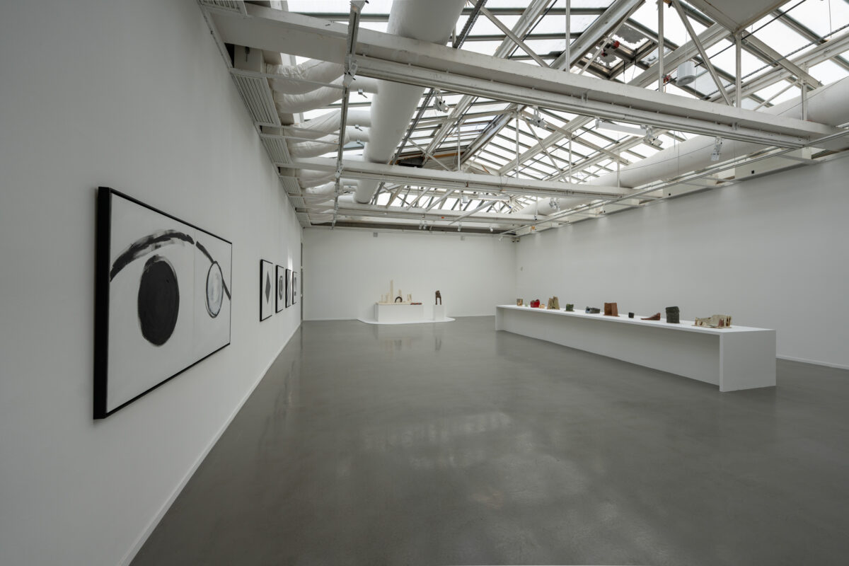 <i>Des villes au fond d’un lac,</i> 2026 </br>
installation view,  Musée d'Art Moderne de Paris, Paris
