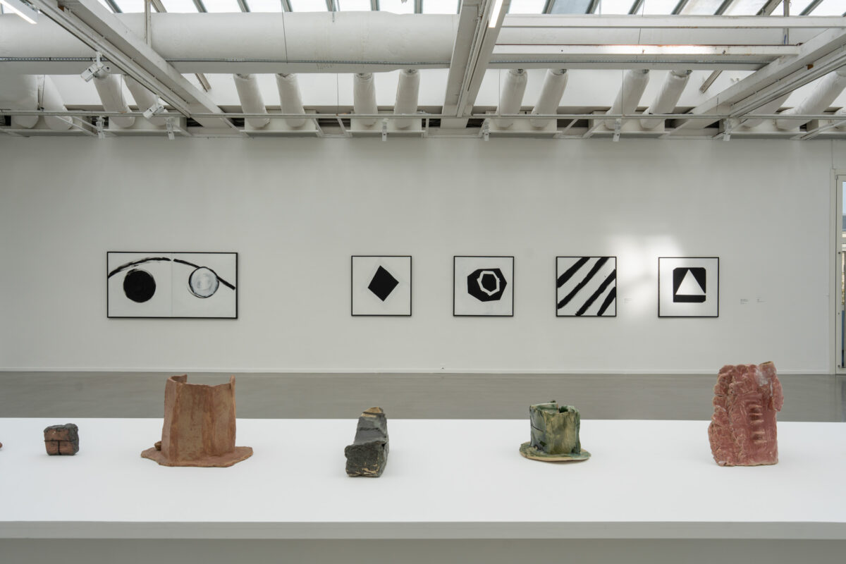 <i>Des villes au fond d’un lac,</i> 2026 </br>
installation view,  Musée d'Art Moderne de Paris, Paris