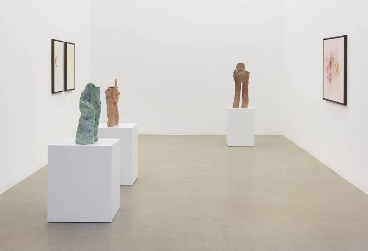 <i>demeter and dionysus</i>, 2019</br>installation view, kaufmann repetto, milan