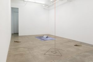 <i>to begin a time</i>, 2018
</br>
installation view, kaufmann repetto, new york
