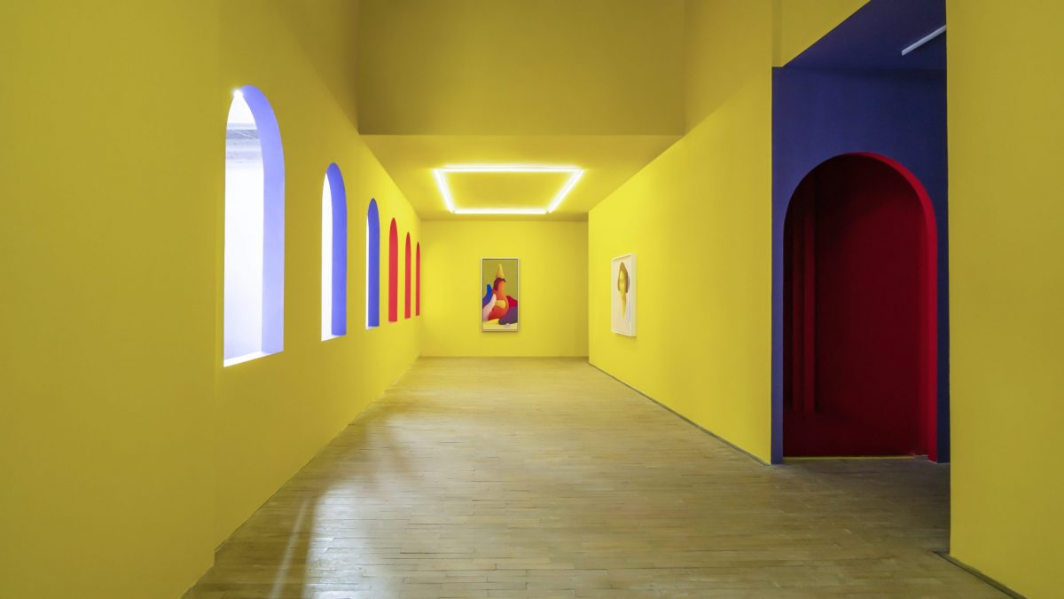 <i>arches</i>, 2018
</br>
installation view, m woods, beijing>
