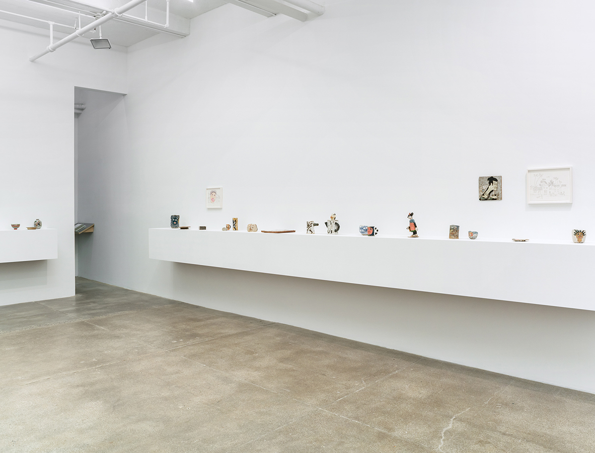 <i>magdalena suarez frimkess</i>, 2017
</br>
installation view, kaufmann repetto, new york>