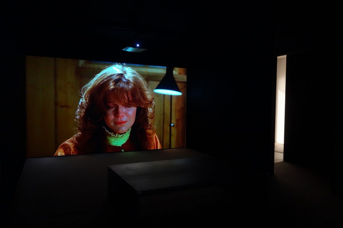 <i>treatment</i>, 2015
</br> 
dual-channel installation, 
9'11''
</br>
installation view, centre d’art contemporain genève, Geneva
</br>  
commissioned by toronto international film festival>