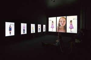 <I>The Audition</I> from <i>the woods</I> (triology), 2012
</br>
installation view, australian centre for the moving image, melbourne
