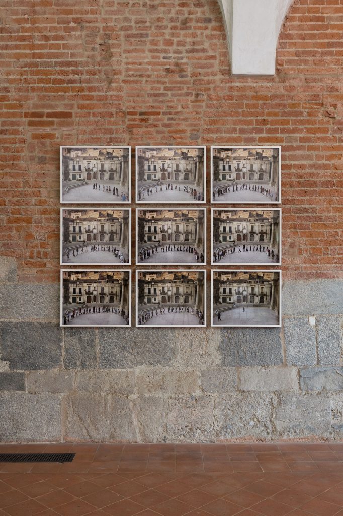 <i>the guardians</i>, 2017
</br>
installation view, chiostri di sant'eustorgio, milan
>