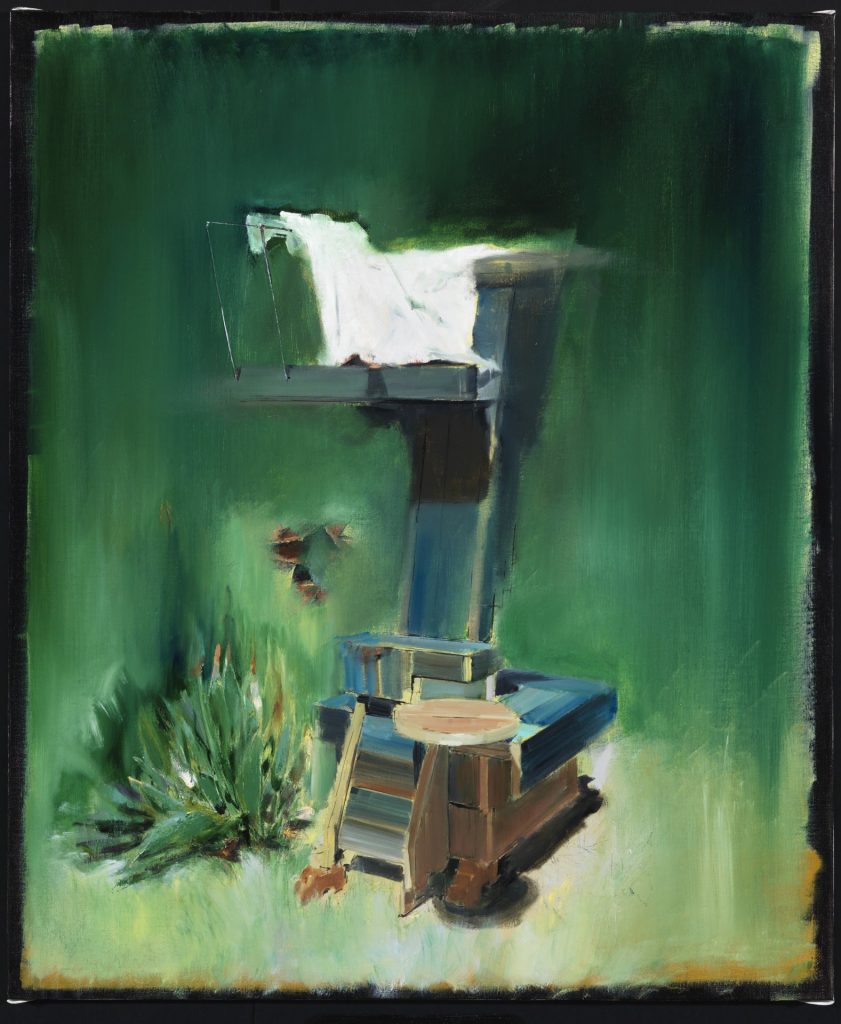 <i>untitled</i>, 2012
</br>
oil on linen, 60 x 50 cm / 23.6 x 19.7 in>