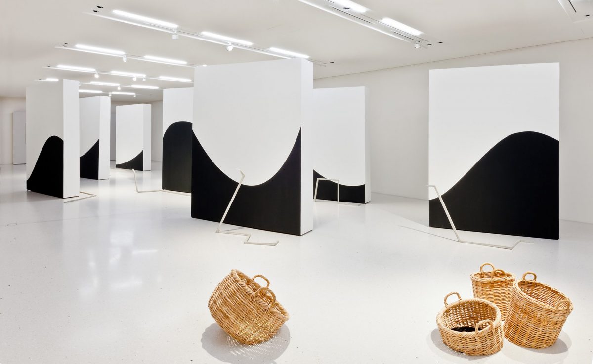 <i>more</i>, 2015 
</br>
installation view, neue galerie, kassel
>