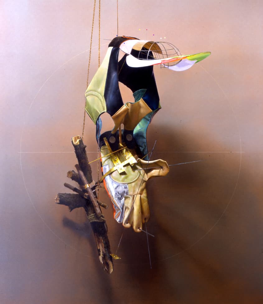 <i>untitled</i>, 2004
</br>
oil on canvas, 220 x 190 cm / 86.6 x 74.8 in>
