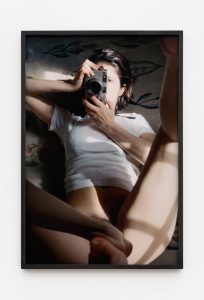 <i>mirror self-portrait</i>, 2016
</br>
inkjet print, 66 x 44,5 cm / 26 x 17.5 in 