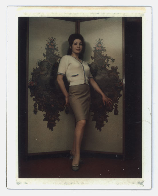 <i>untitled</I>, 1960's
</br>
polaroid, 10 x 8 cm / 3.9 x 3.2 in>