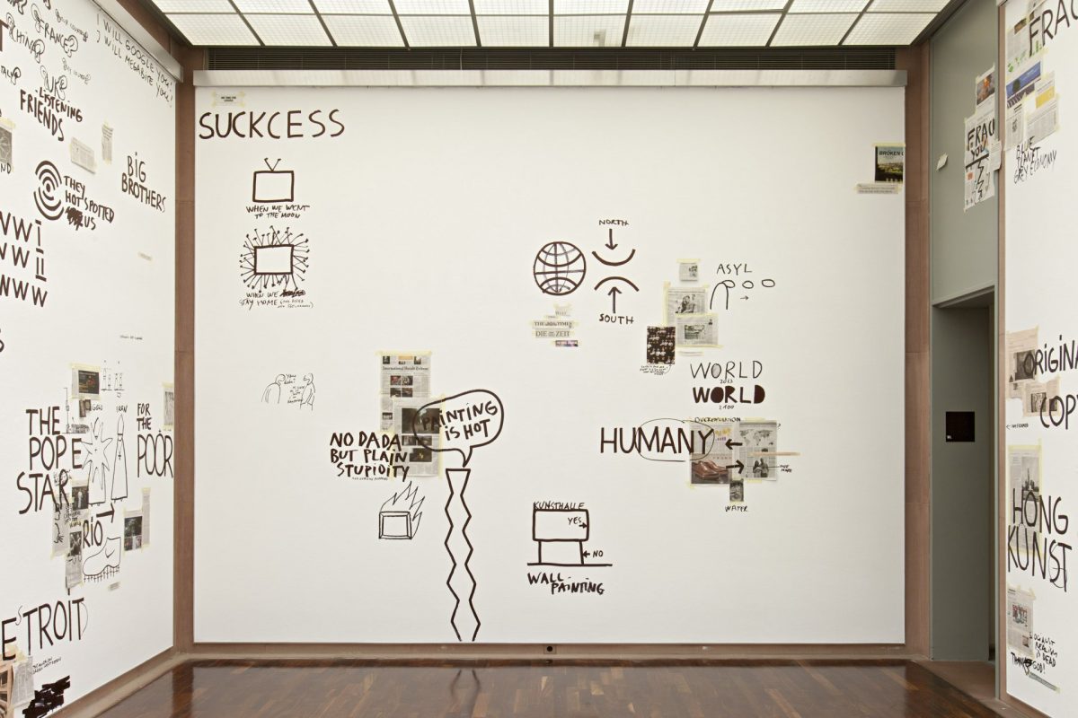 <I>for the time being</I>, 2013
</br>
installation view, kunsthalle bielefeld, bielfeld>