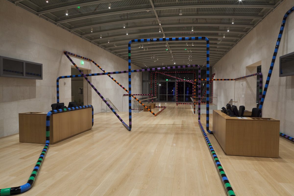 <i>Sightings: Eva Rothschild</i>, 2012
</br>
installation view, nasher sculpture center, dallas>
