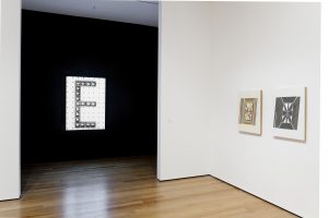 <i>ecstatic alphabets</I>, 2012
</br>
installation view, moma, new york
