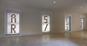 <i>Hammer Projects: Shannon Ebner</i>, 2011
</br>
installation view, hammer museum, los angeles 