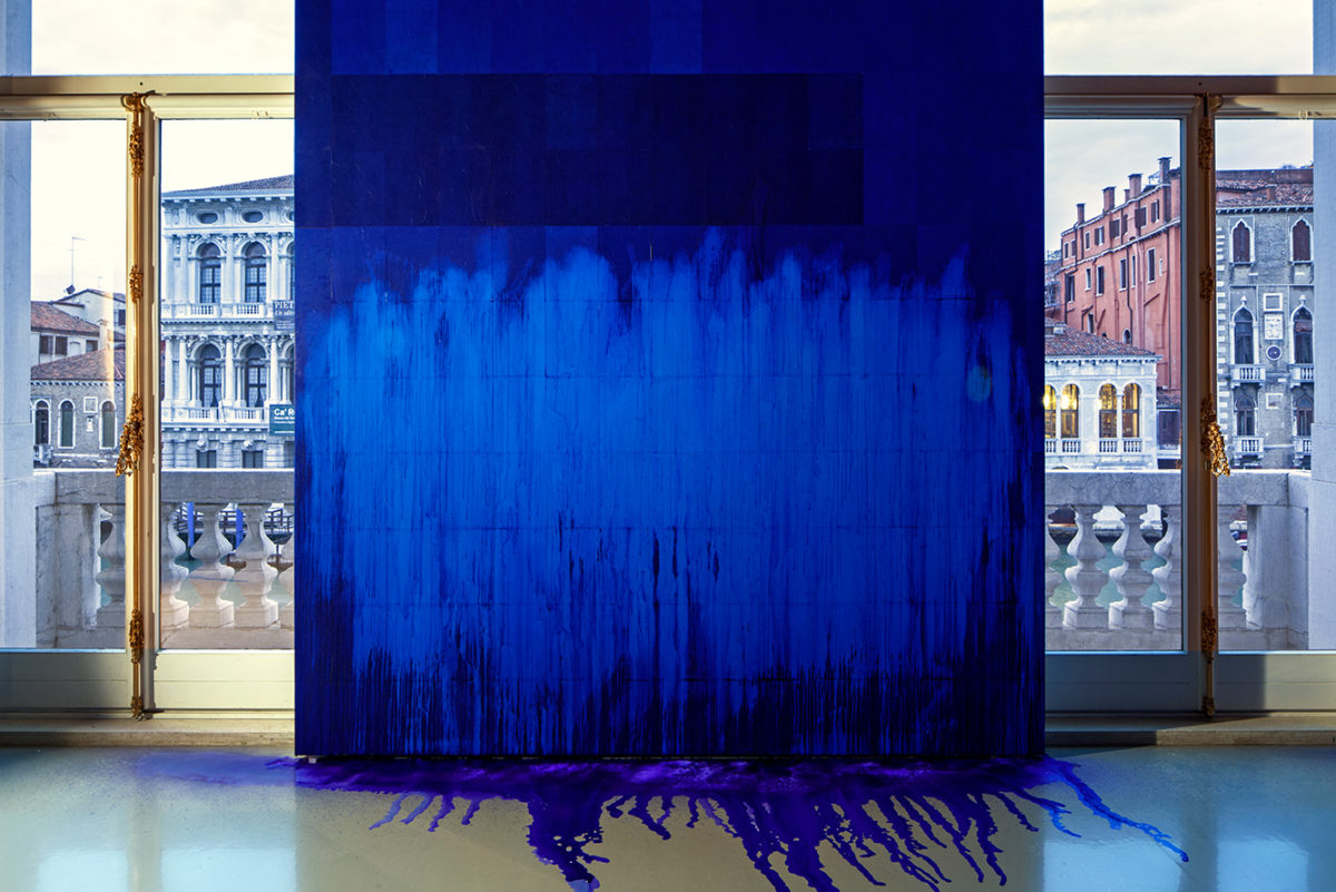 <i>the illusion of light</i>, 2014
</br>
installation view, palazzo grassi, venice>
