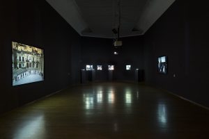 <i>vite in transito</i>, 2013
</br> 
installation view, pac - padiglione d'arte contemporanea, milan