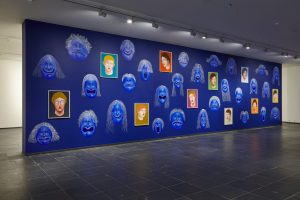 <i>these strangers... painting and people</i>, 2016
</br>
installation view, s.m.a.k, gent
