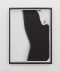 <i>self-portrait (profile)</i>, 2013
</br>
silver gelatin print, 63,5 x 48,2 cm / 25 x 18.9 in