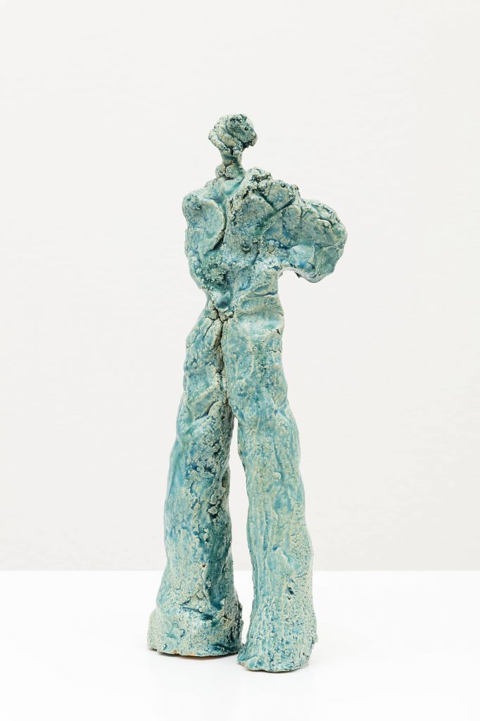 <i>walking man</i>, 2010
</br>
glazed stoneware, 28 x 10 x 6 cm / 11 x 3.9 x 2.3 in 
>
