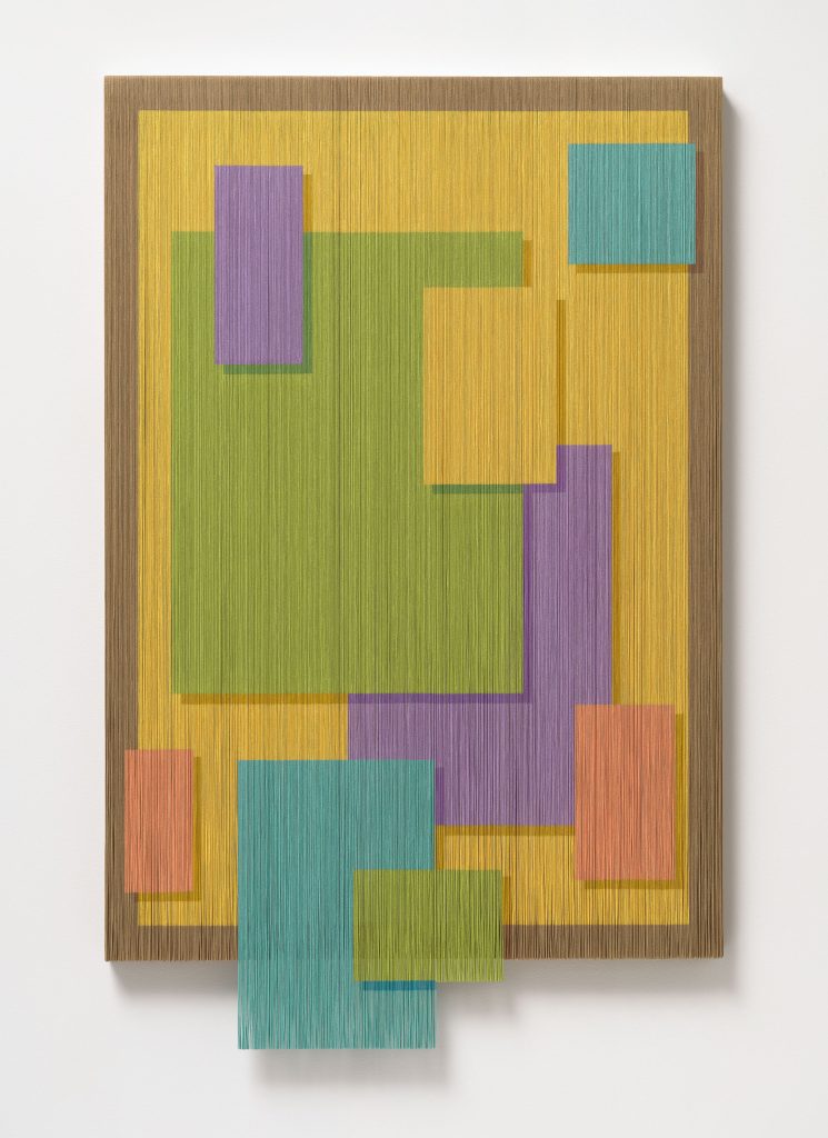 <I> Untitled </I>, 2025
</br> oil on canvas on poplar </br>
114,5 x 71 x 4 cm / 45 x 28 x 1.5 in>