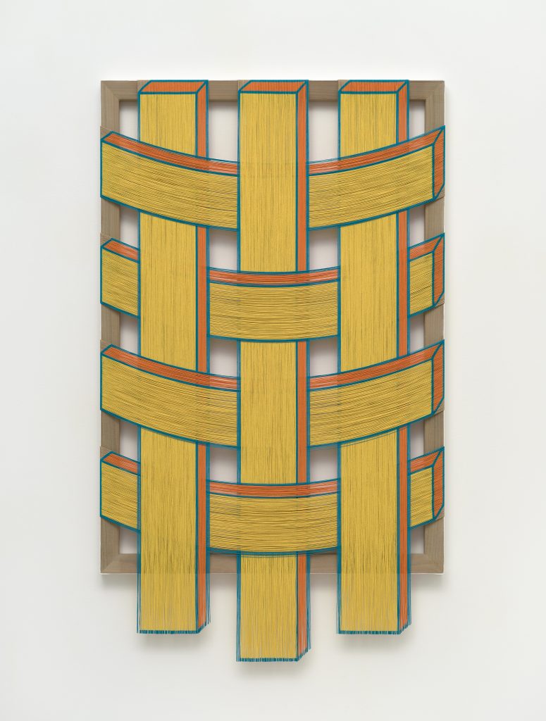 <I> Untitled </I>, 2025
</br> oil on canvas on poplar </br>
119,5 x 71 x 4 cm / 47 x 28 x 1.5 in>