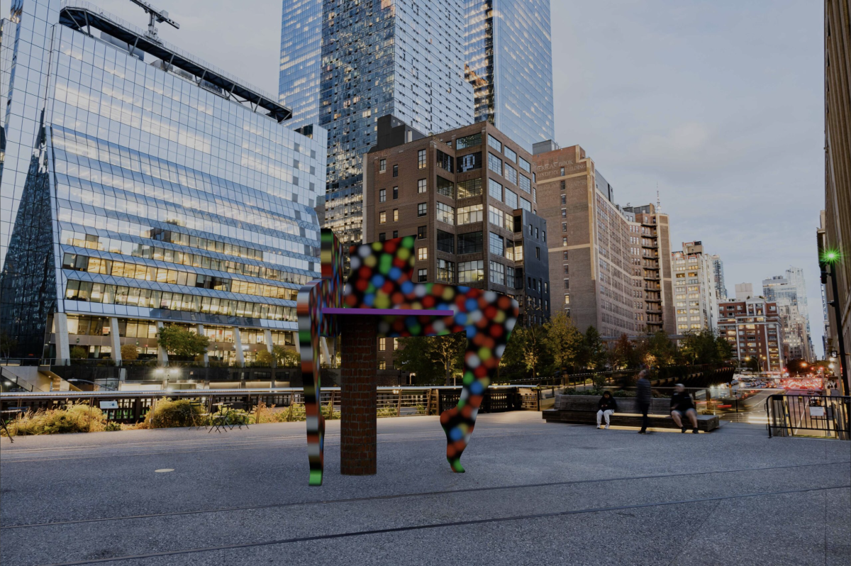 <i>Anthea Hamilton, All Good Legs</i> </br>Plinth proposals 2026, High Line, New york>