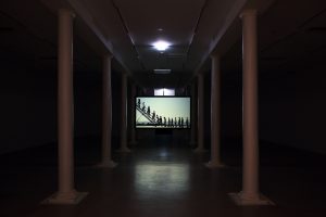 <i>lost communities</I>, 2019-20
</br>
installation view, Kunsthalle Krems, krems