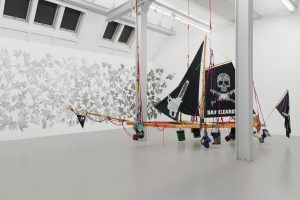 <i>light and gravity</i>, 2019 </br> installation view, weserburg museum für moderne kunst, bremen 
