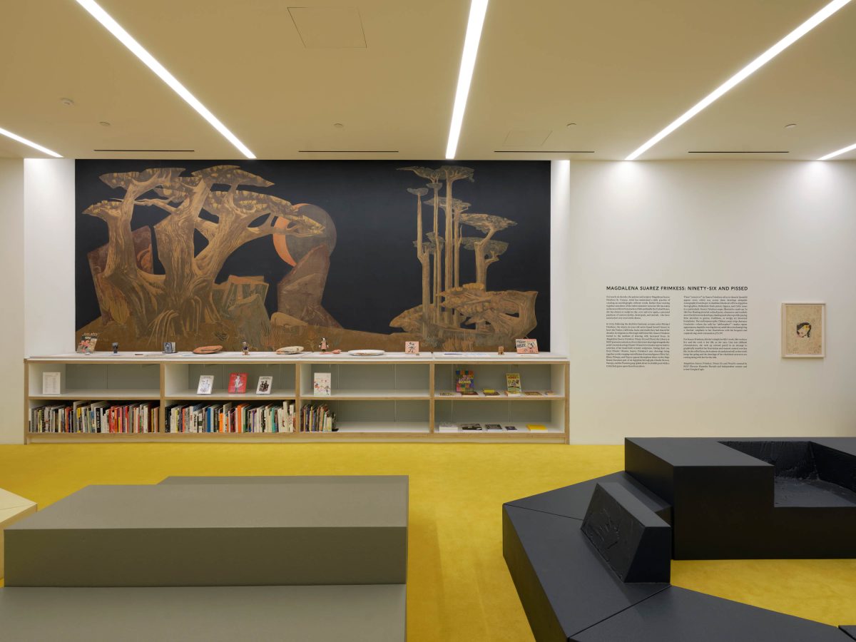 <i>Magdalena Suarez Frimkess: Ninety-six and Pissed</I>, 2026</br>
installation view, marciano art foundation, los angeles