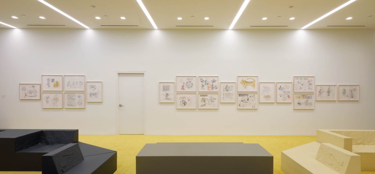 <i>Magdalena Suarez Frimkess: Ninety-six and Pissed</I>, 2026</br>
installation view, marciano art foundation, los angeles>