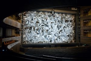 <i>stage curtain</i>, 2007 
</br>
installation view, oslo opera house bjørvika, oslo