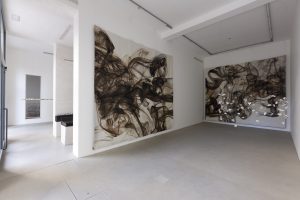 <i> a piece of the almost grey sky…</i>, 2011 
</br> 
installation view, kaufmann repetto, milan