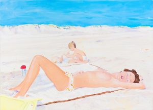 <i>jane max and emerson</i>, 2010
</br>
oil on linen, 132,1 x 182,9 cm / 52 x 72 in