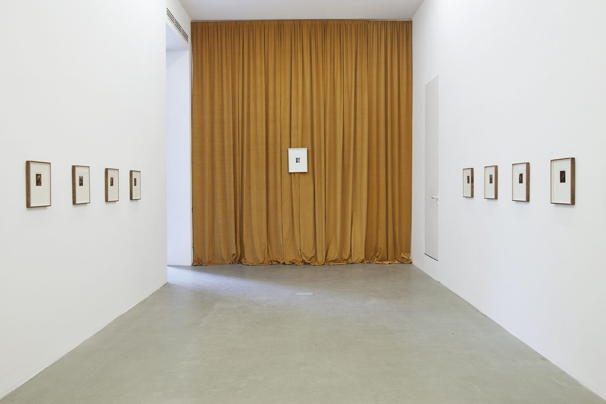 <i>polaroid</i>, 2013</br>installation view, kaufmann repetto, milan