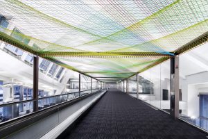 <i>untitled</i>, 2015
</br>
installation view, lax international airport, los angeles