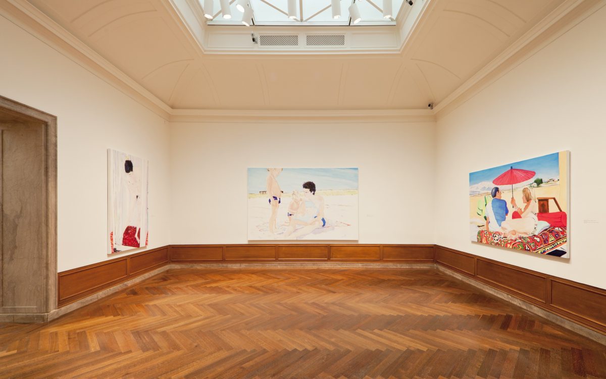 <I>Open Windows</i>, 2012
</br> installation view, Addison Gallery of American Art, Andover>