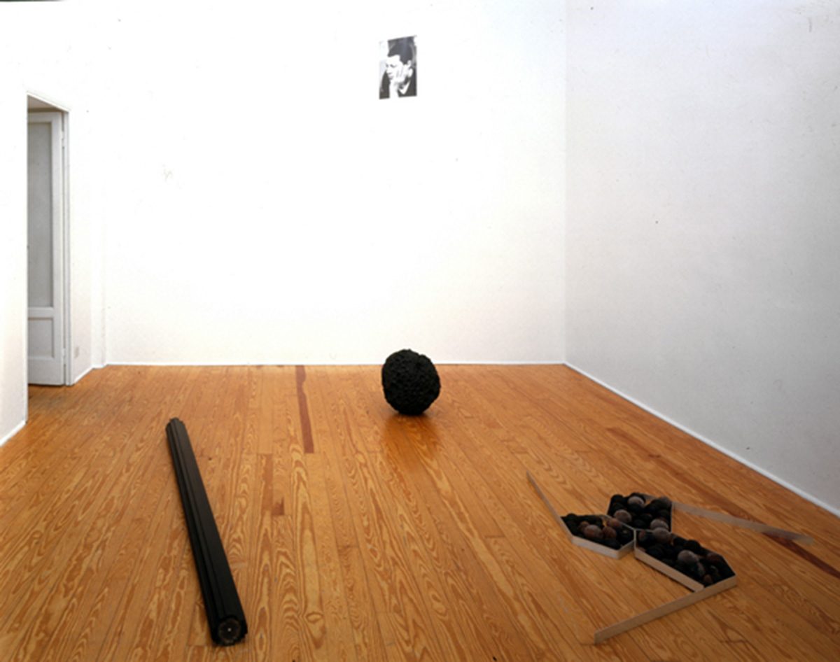 <i>gianni caravaggio</i>, 2005</br>installation view, kaufmann repetto, milan