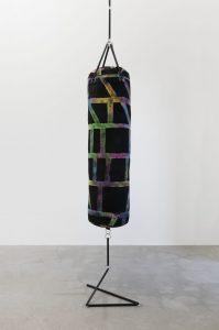 t.k.o., 2017
fabric, wax, aluminium, 360 x 63 x 34 cm