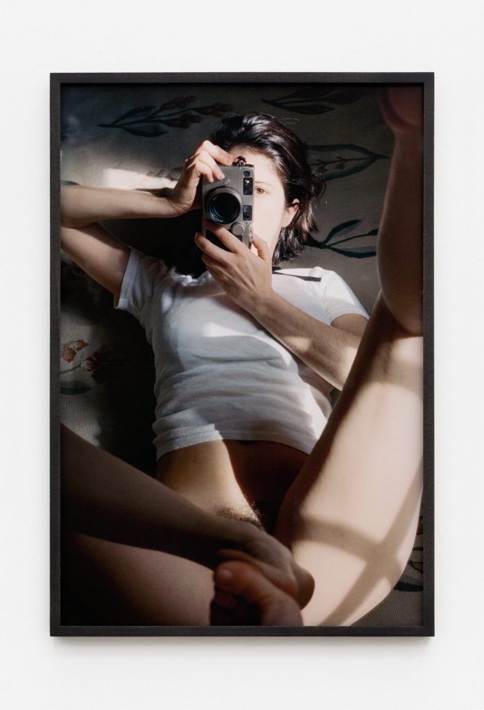 <i>mirror self-portrait</i>, 2016</br>
inkjet print</br>26 x 17.5 inches / 66 x 44.5 cm