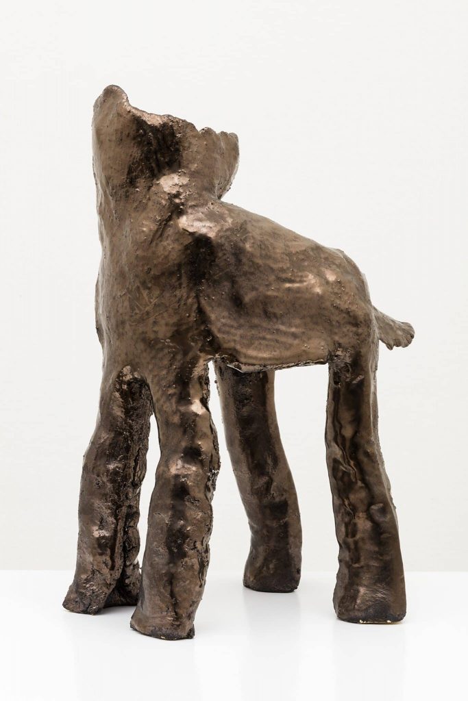 <i>centaur</i>, 2008</br>
glazed stoneware</br>40 x 20 x 17 cm