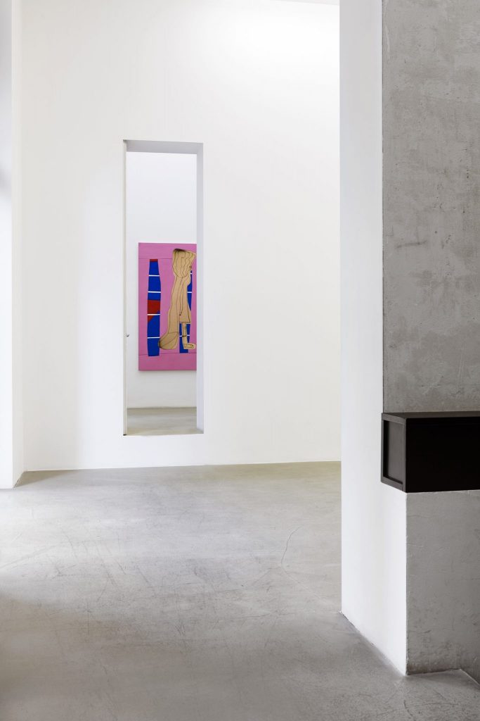<I>excuse me ma'am</I>, 2016
</br>
installation view, kaufmann repetto, milan