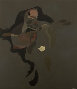 <i>lauratin</i>, 2009
</br>
acrylic and oil on canvas, 200 x 230 cm / 90.6 x 78.7 in